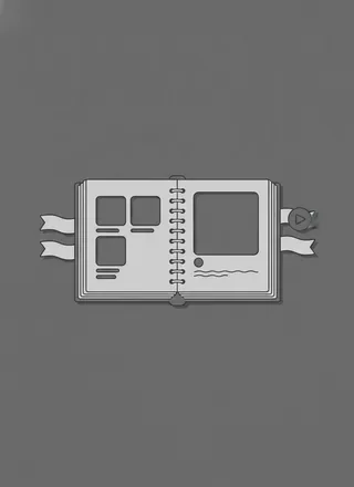 Illustration for Minimalist Social Media Template Kit