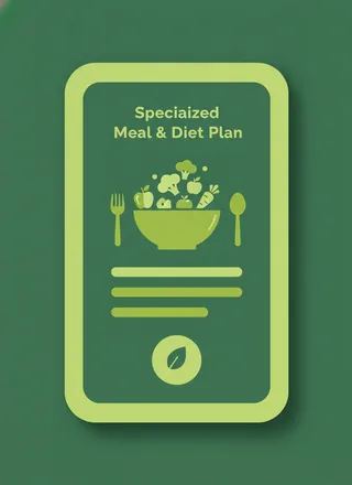 Illustration for Specialized Meal & Diet Plan