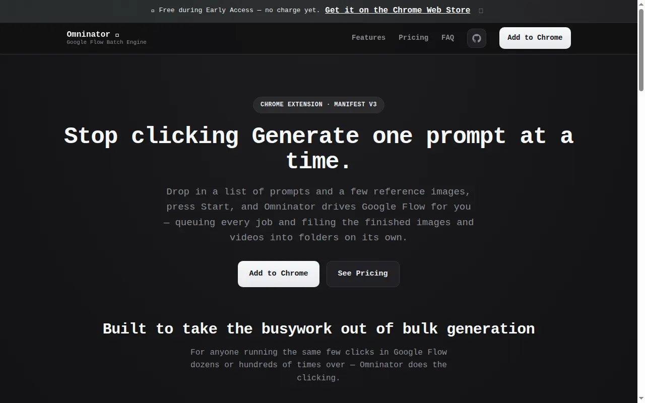 Omninator - Google Flow Automator