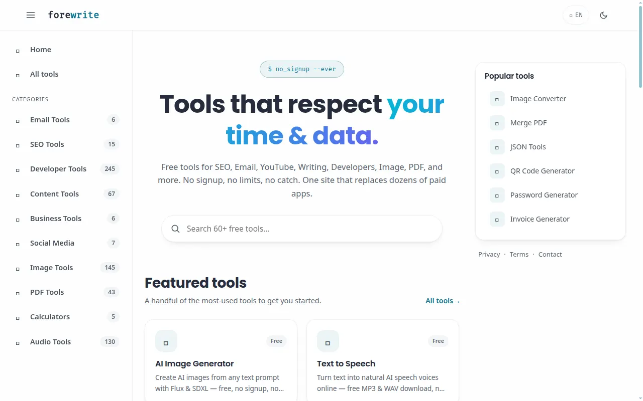 Forewrite
