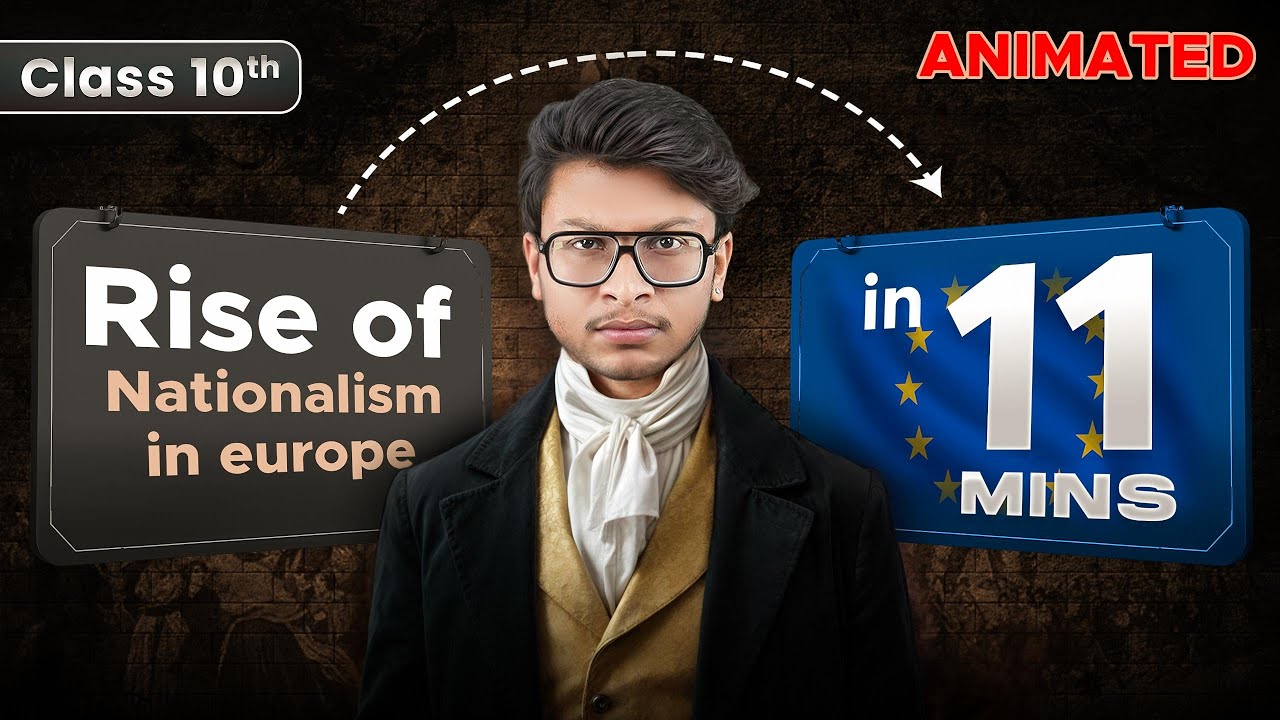 Class 10 Nationalism In Europe- Animated rapid revision- Chapter 1 SOCIAL SCIENCE in 10 minutes!🔥 - Tutorial video by Padhle