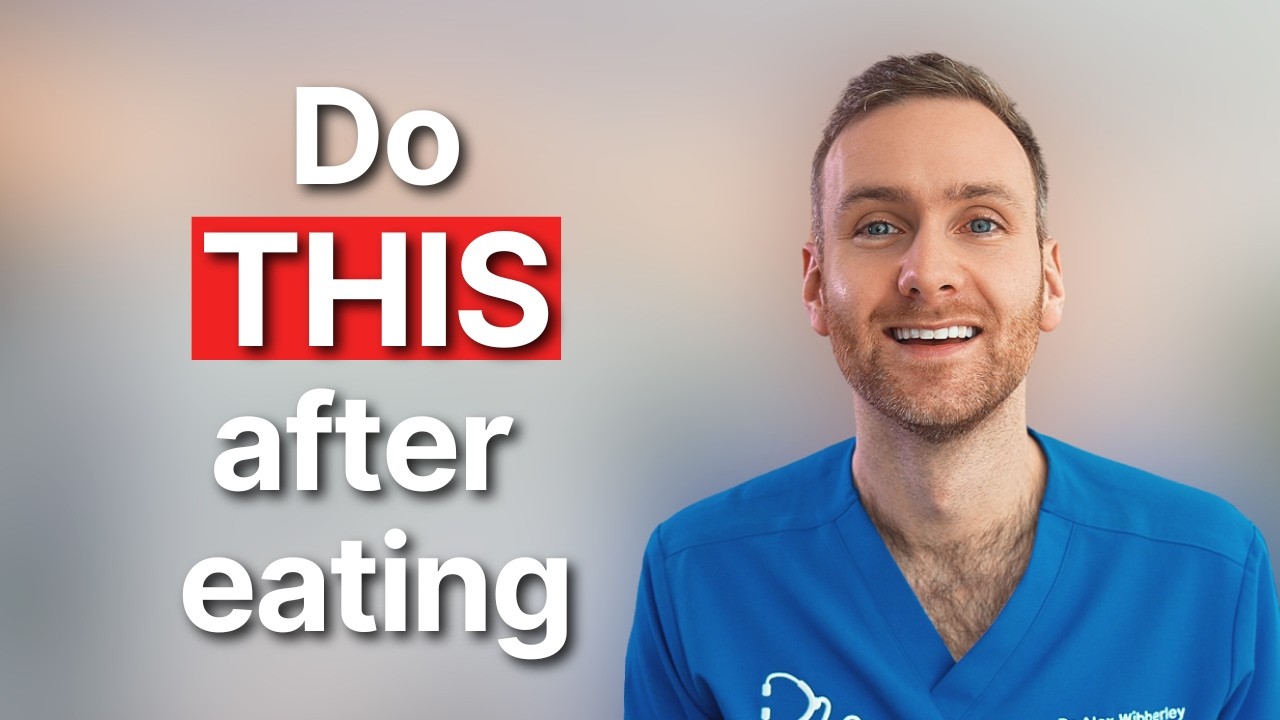 Do These 3 Things After Eating (They Flatten Glucose & Insulin Spikes) - Tutorial video by Doctor Alex