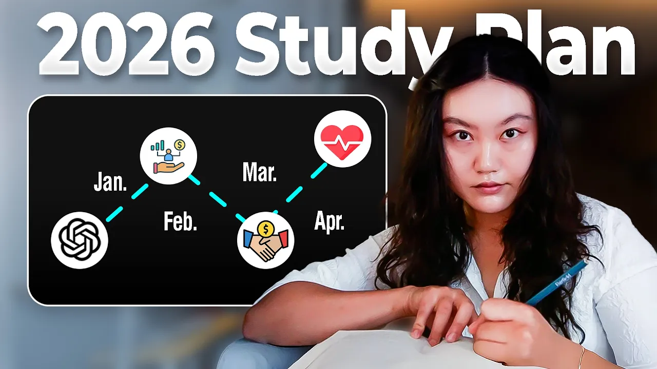 Skills I'm Learning In 2026 - Tutorial video by Tina Huang